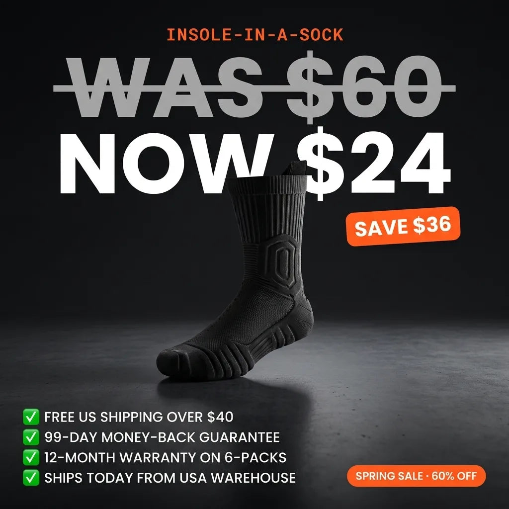 CloudFusion™ Athletic Crew Sock