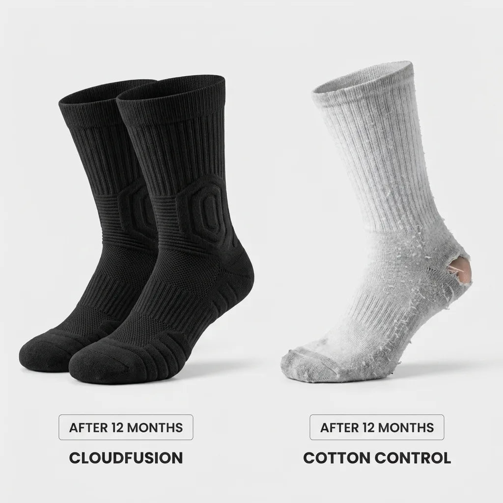 CloudFusion™ Athletic Crew Sock