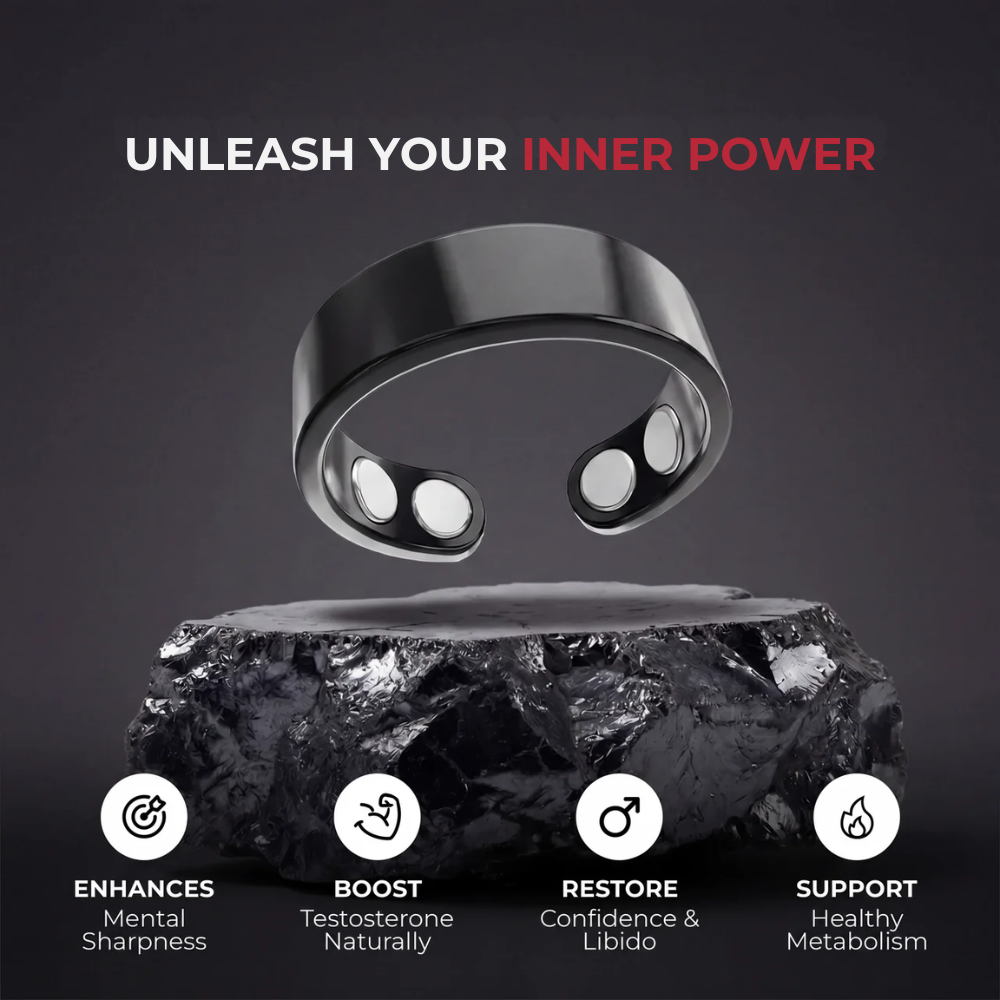 Elvon Hematite Ring