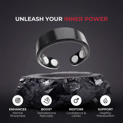 Elvon Hematite Ring