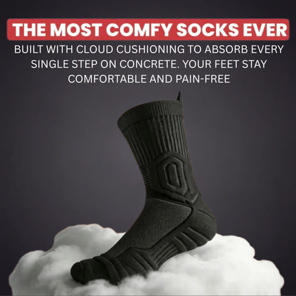 CloudFusion Athletic Cushioned Crew Socks