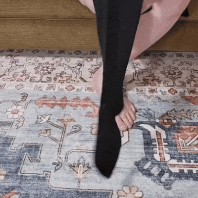 Elvon Zippered compression stockings