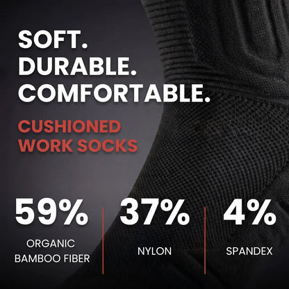 CloudFusion Athletic Cushioned Crew Socks